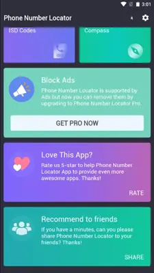 Phone Number Locator android App screenshot 0